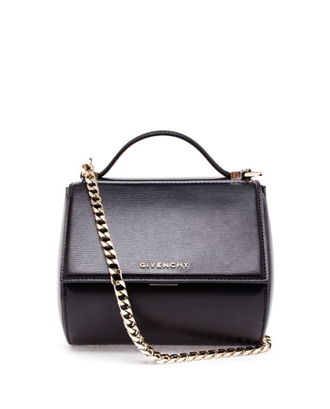 givenchy pandora box mini black|givenchy small pandora bag.